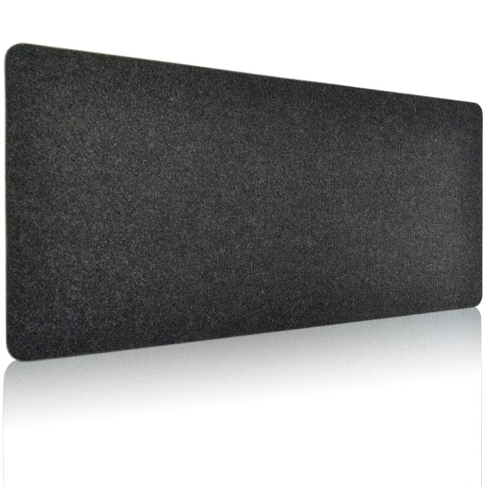 DAWNTREES Large Felt Desk Mat, 40''x16'' Full Keyboard and Mouse Pad for Office