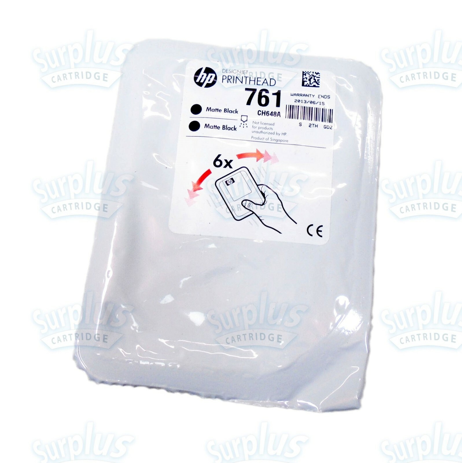 Genuine HP 761 Matte Black Printhead CH648A DesignJet T7200 F2L46B T7100 CQ105B 