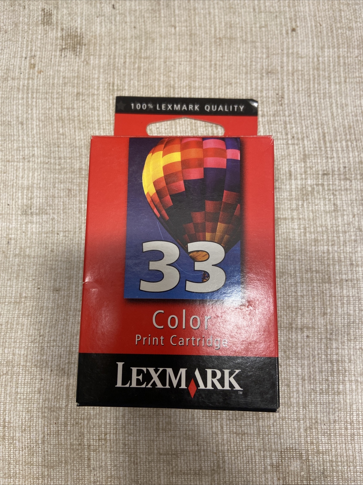 Lexmark 33 Tri-Color Ink Cartridge 18C0033 Genuine New