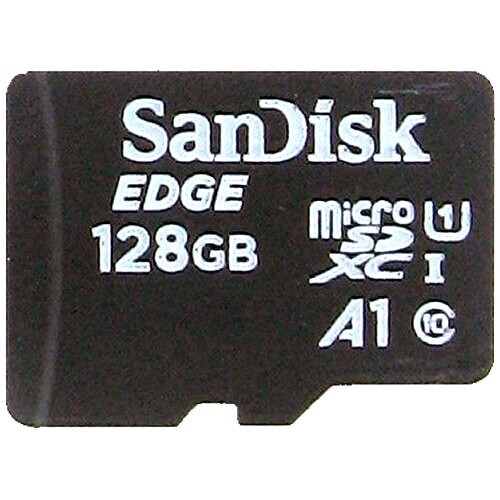 SanDisk 128GB Edge micro SDXC Memory Card Class 10 U1 A1 UHS-I SDSDQAD-128G