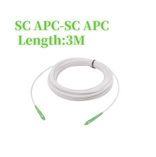 SC/APC to SC/APC Single Mode G657A1 1-Core Fiber Cable