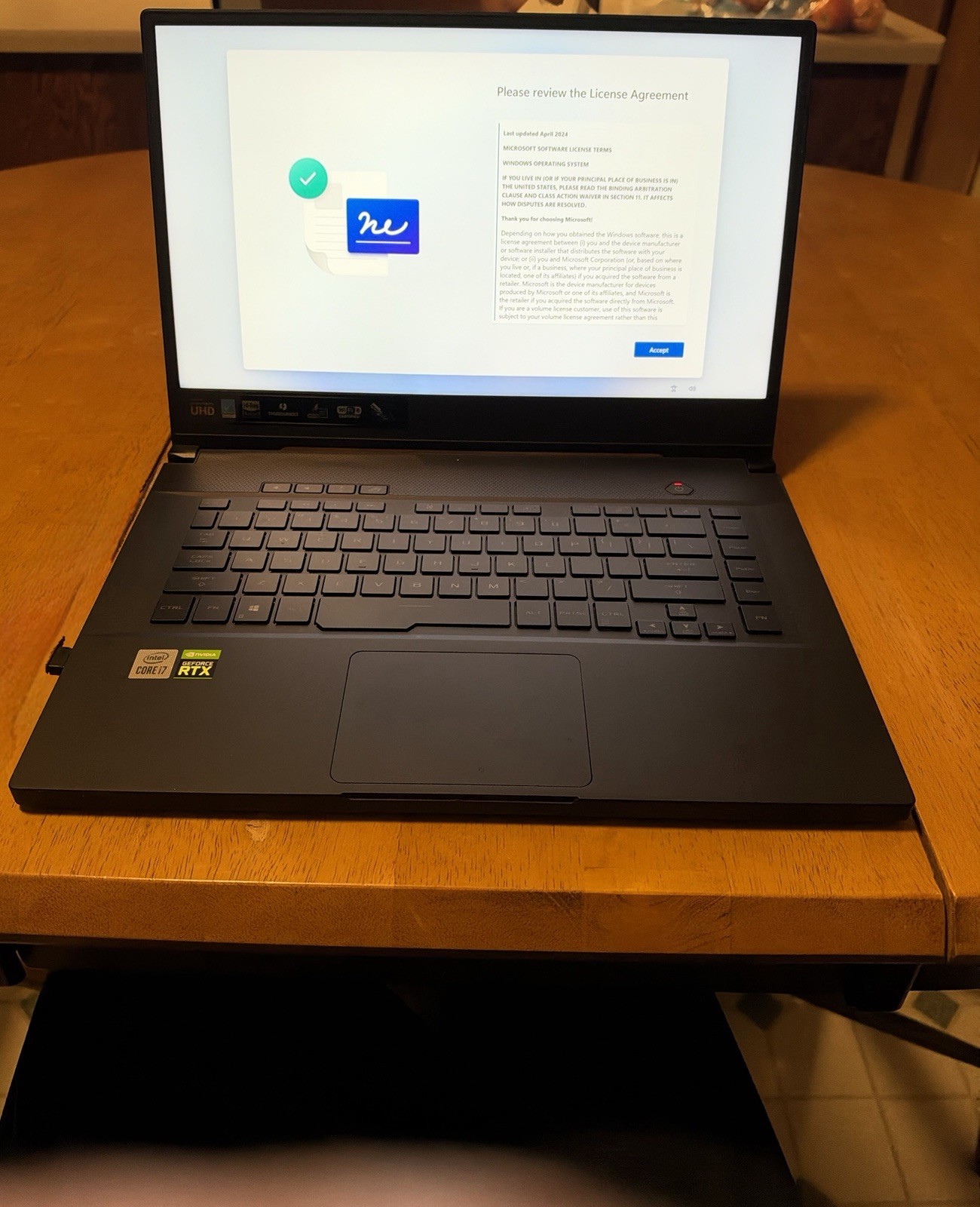 ASUS ROG Zephyrus M15 GU502LV 15.6" 4K i7-10750H RTX 2060 16GB 1TB Gaming Win11