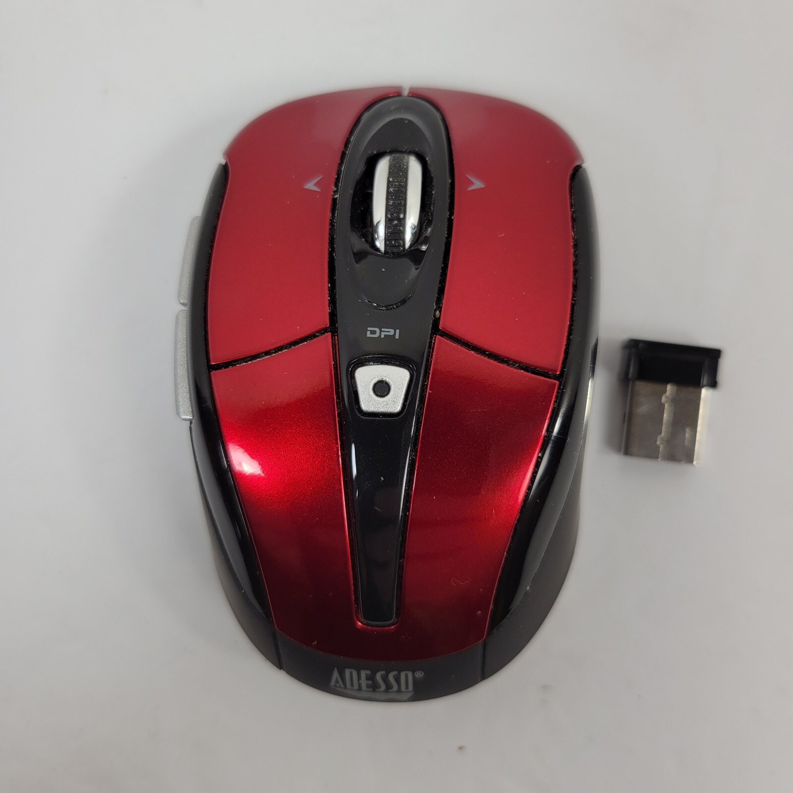 Adesso iMouse S60R - 2.4 GHz Wireless Programmable Nano Mouse with USB Receiver