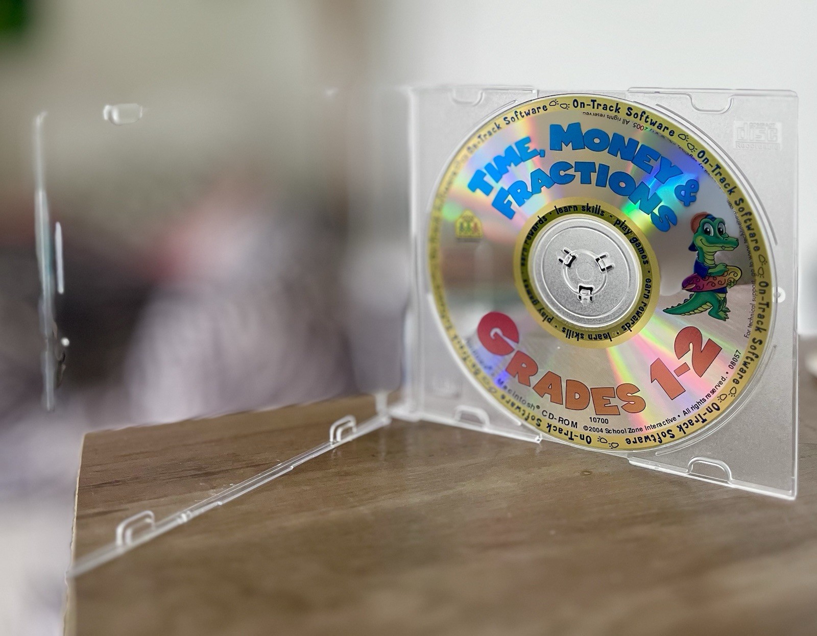 Time Money Fractions Grade 1-2 CD-ROM Education On Track Software Tested