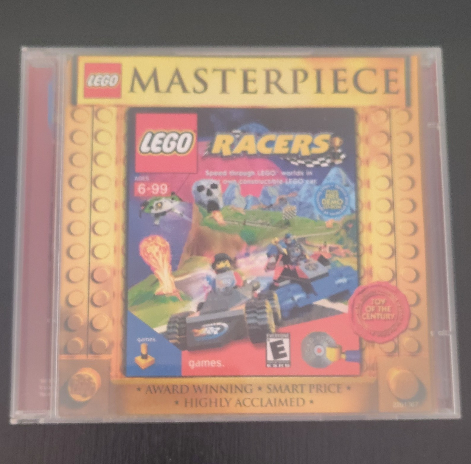 LEGO Masterpiece Racers PC Game CD-ROM Windows English 2001 MPN 2201367