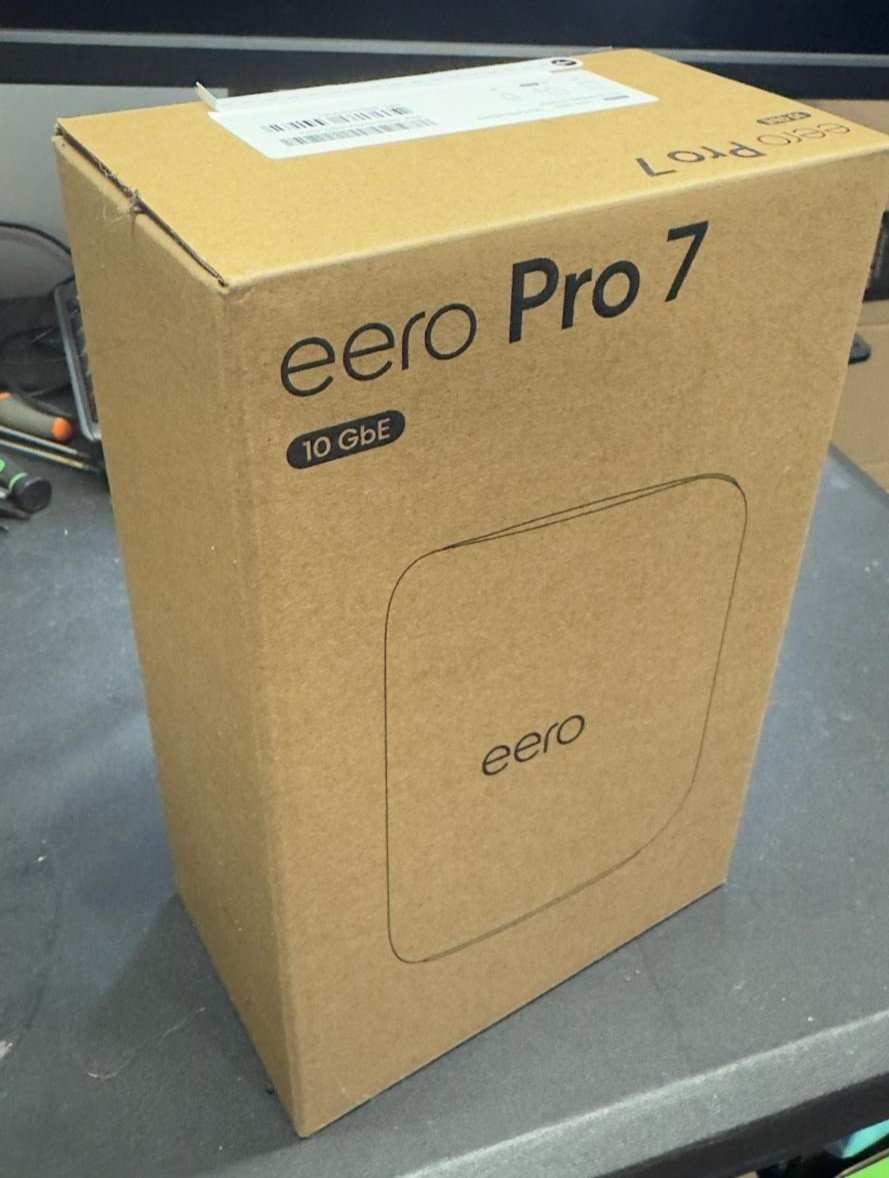 eero Pro 7 Wi-Fi 7 Mesh Wi-Fi Router – ME21111 – Brand New, Unopened