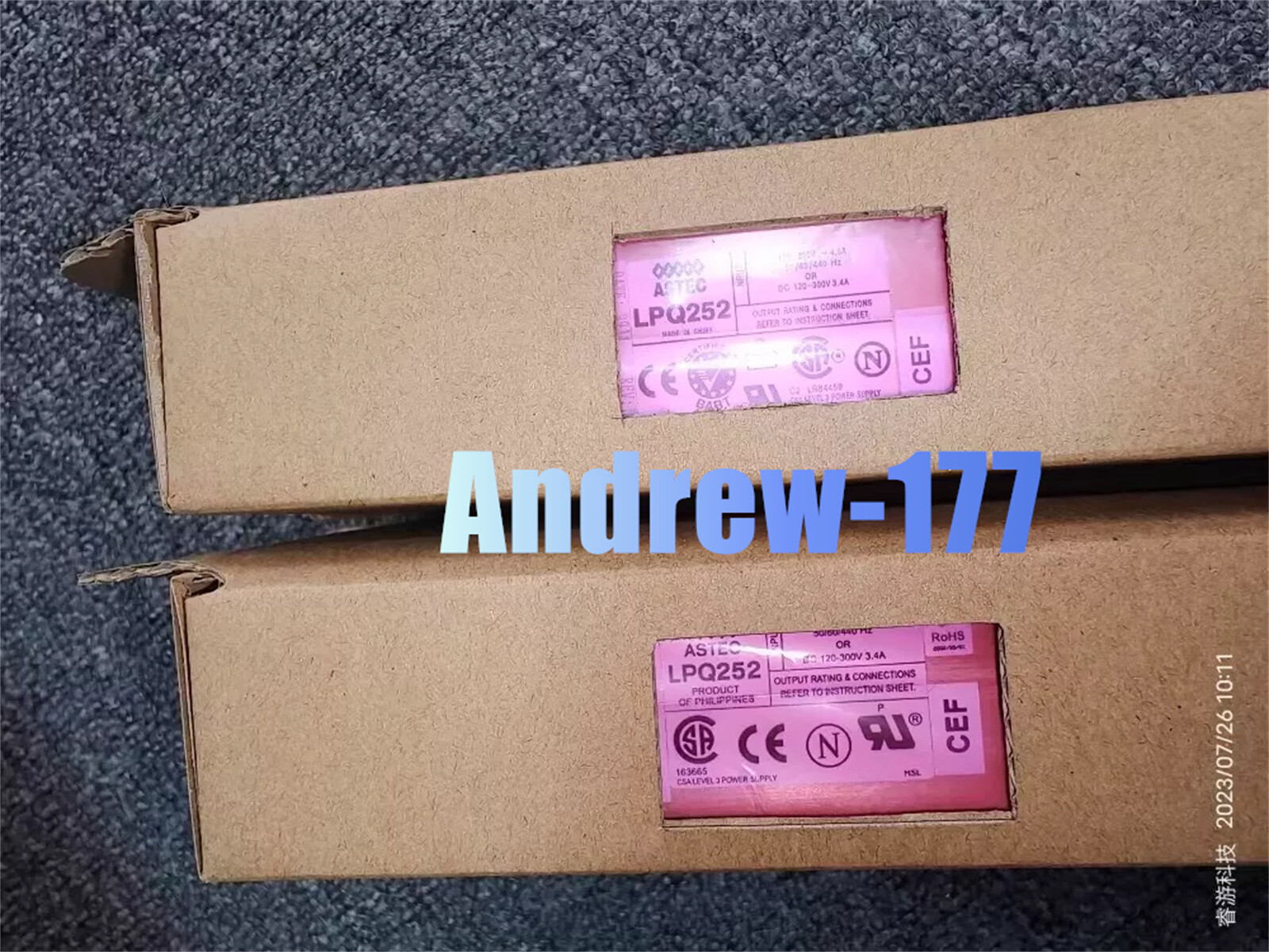 1 pc NEW ASTEC Power Supply LPQ252-CEF  LPQ252-CEF
