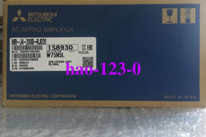 1PC Mitsubishi MR-J4-200B-RJ020 Servo Drive MRJ4200BRJ020 New Expedited Shipping