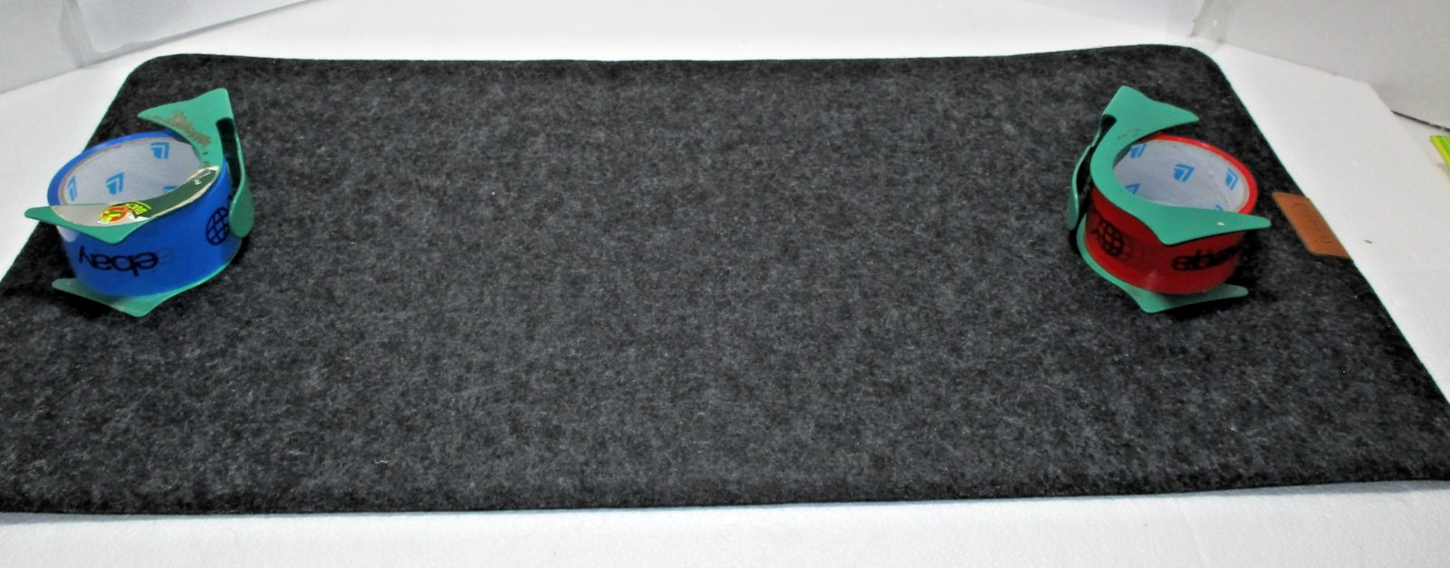 Large XL Wool Felt Non-Slip Desk Pad - 31"L x 16"W Keyboard, Computer or Gaming