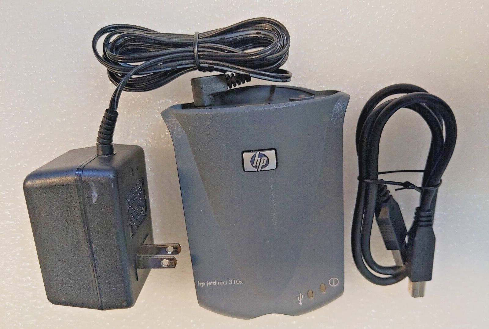 HP JetDirect 310x J6038A External Print Server w/ Power Adapter & Cables