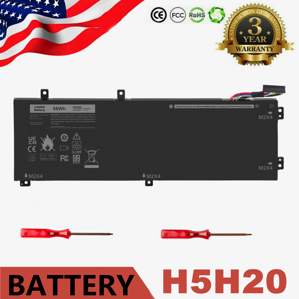 H5H20 RRCGW Battery For Dell XPS 15 9550 9560 9570 Precision 5530 5520 M5520 