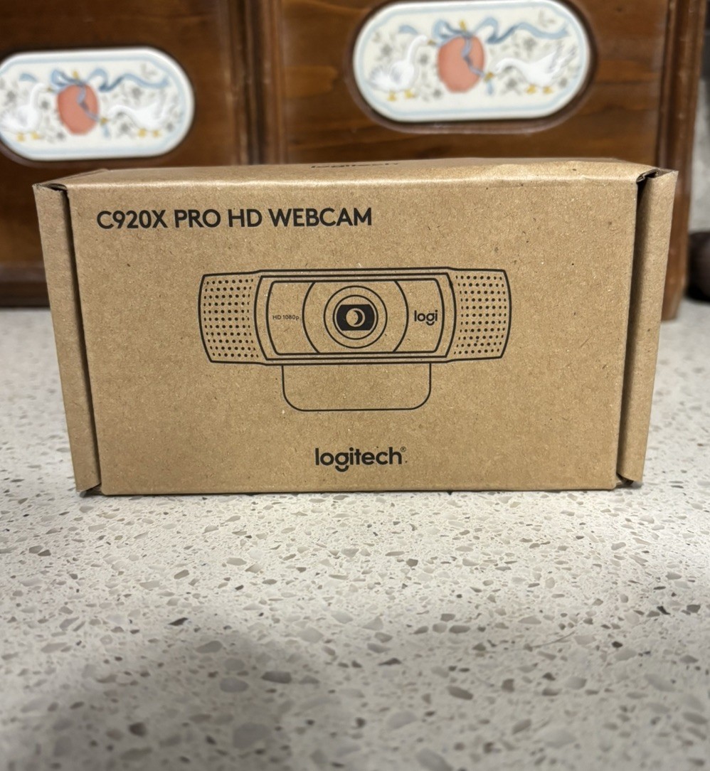 NEW Logitech C920X Pro HD Webcam USB Streaming Video For PC Mac ChromeOS
