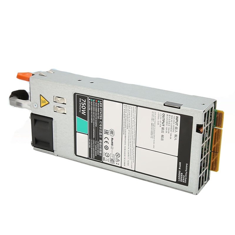 For Dell R630 R730 R730XD 750W Server Power Supply G6W6K V1YJ6 HTRH4 D750E-S6