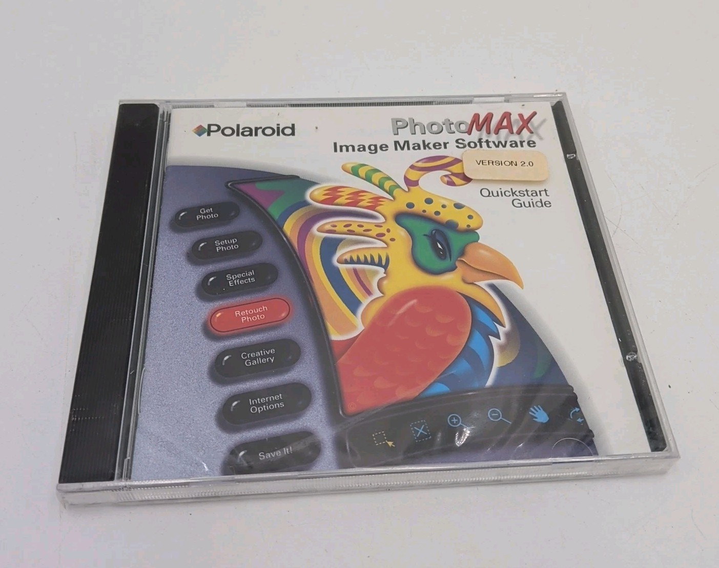 Polaroid PhotoMax Image Maker Software NEW 1998 Quickstart Guide PC CD ROM