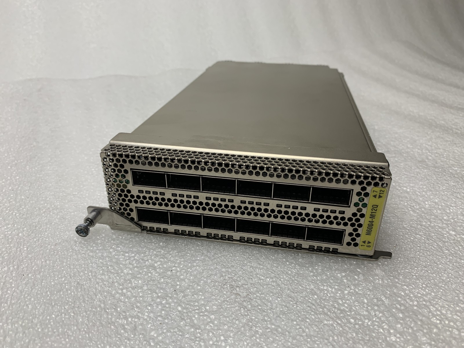 Cisco Nexus N6004-M12Q Line-Card Expansion Module Part No: N6004-M12Q V01