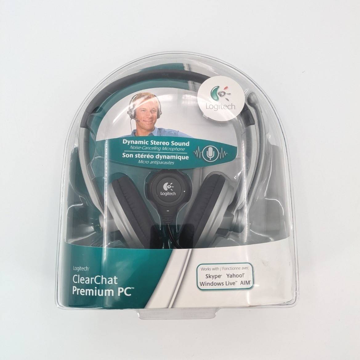 Logitech ClearChat Premium PC Headset Noise Canceling BRAND NEW