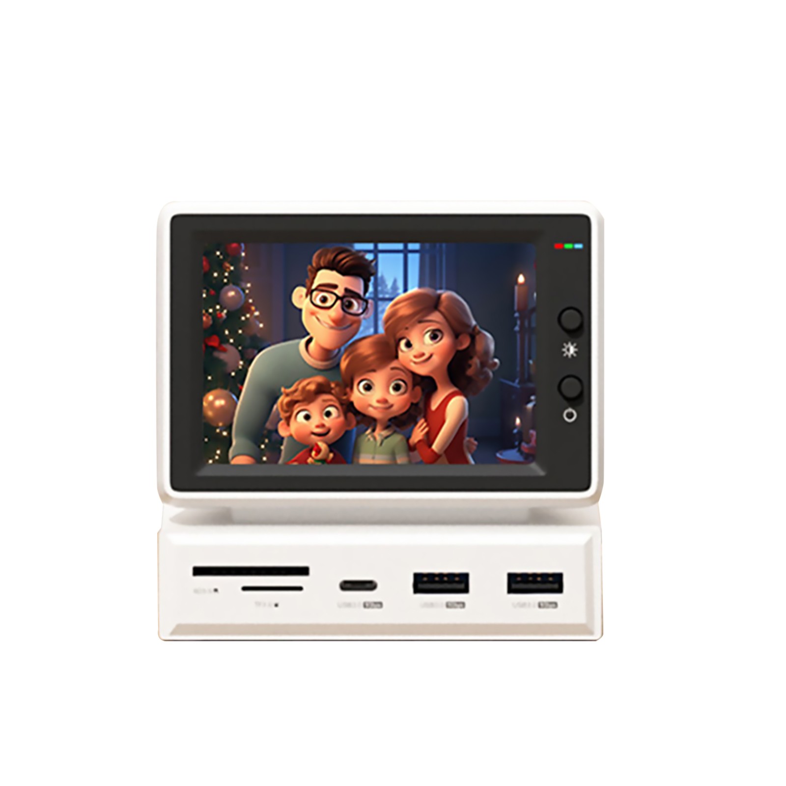 Mini Computer Secondary Screen LCD Display Monitor up to  178° viewing angle
