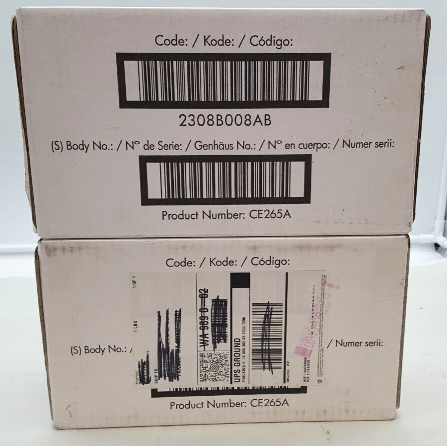 Lot of (2) HP CE265A LaserJet Waste Toner Collection Unit *NEW*