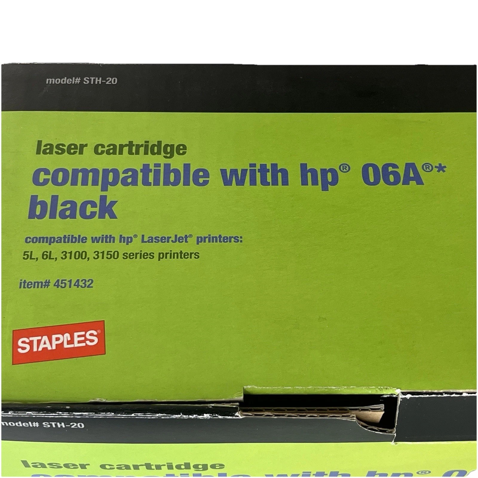 STH-20 Compatible Toner Fits 06A Black
