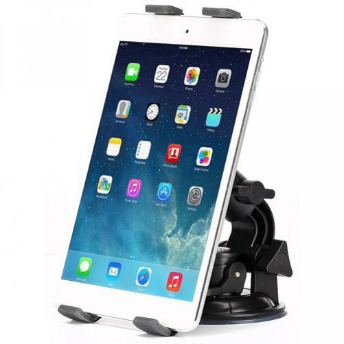 CAR MOUNT DASHBOARD WINDSHIELD HOLDER SWIVEL CRADLE DOCK HEAVY DUTY for TABLETS