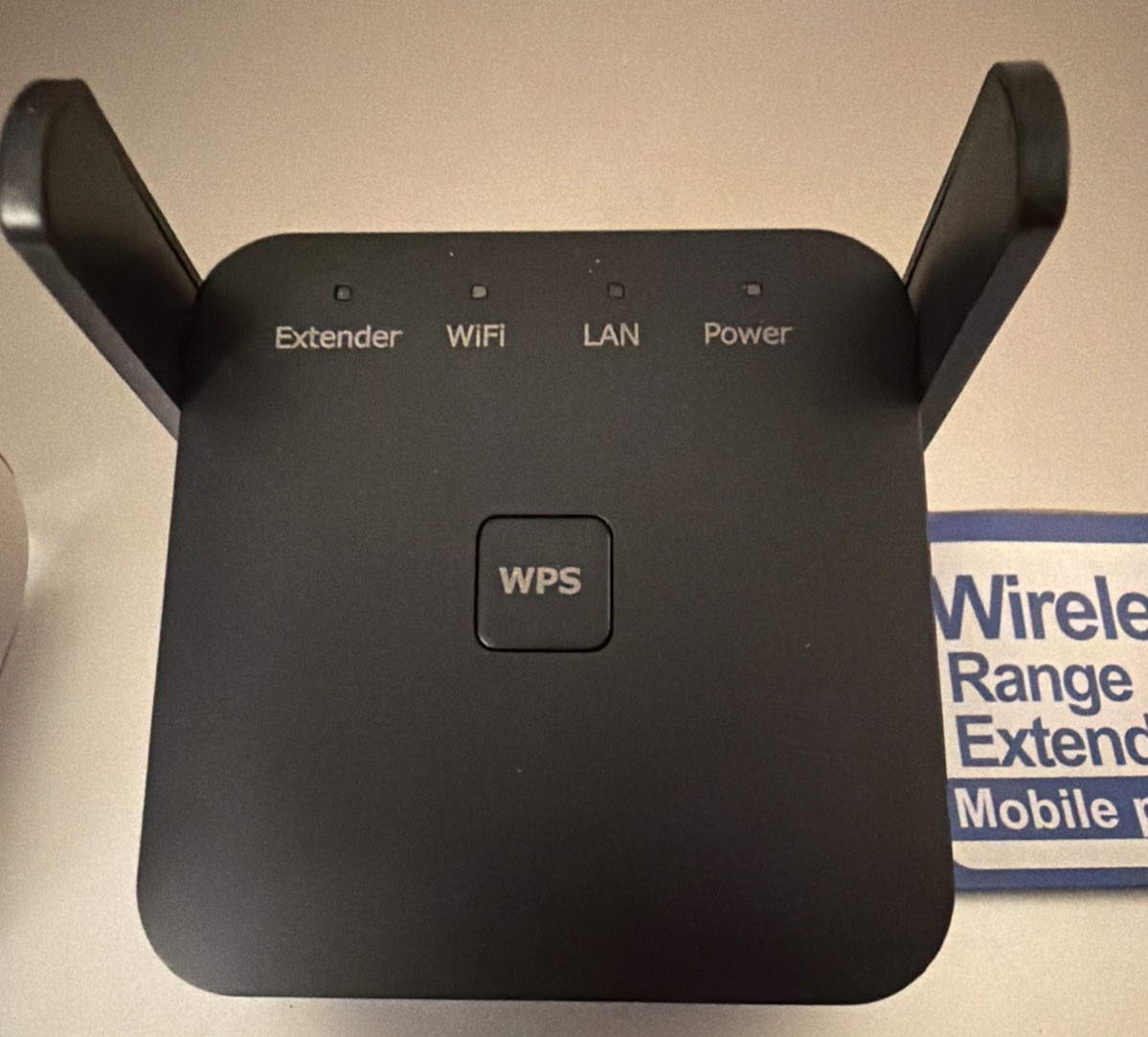WiFi Repeater Range Extender 300 Mbps Specifications  3"x 3"X 2.5 " Universal