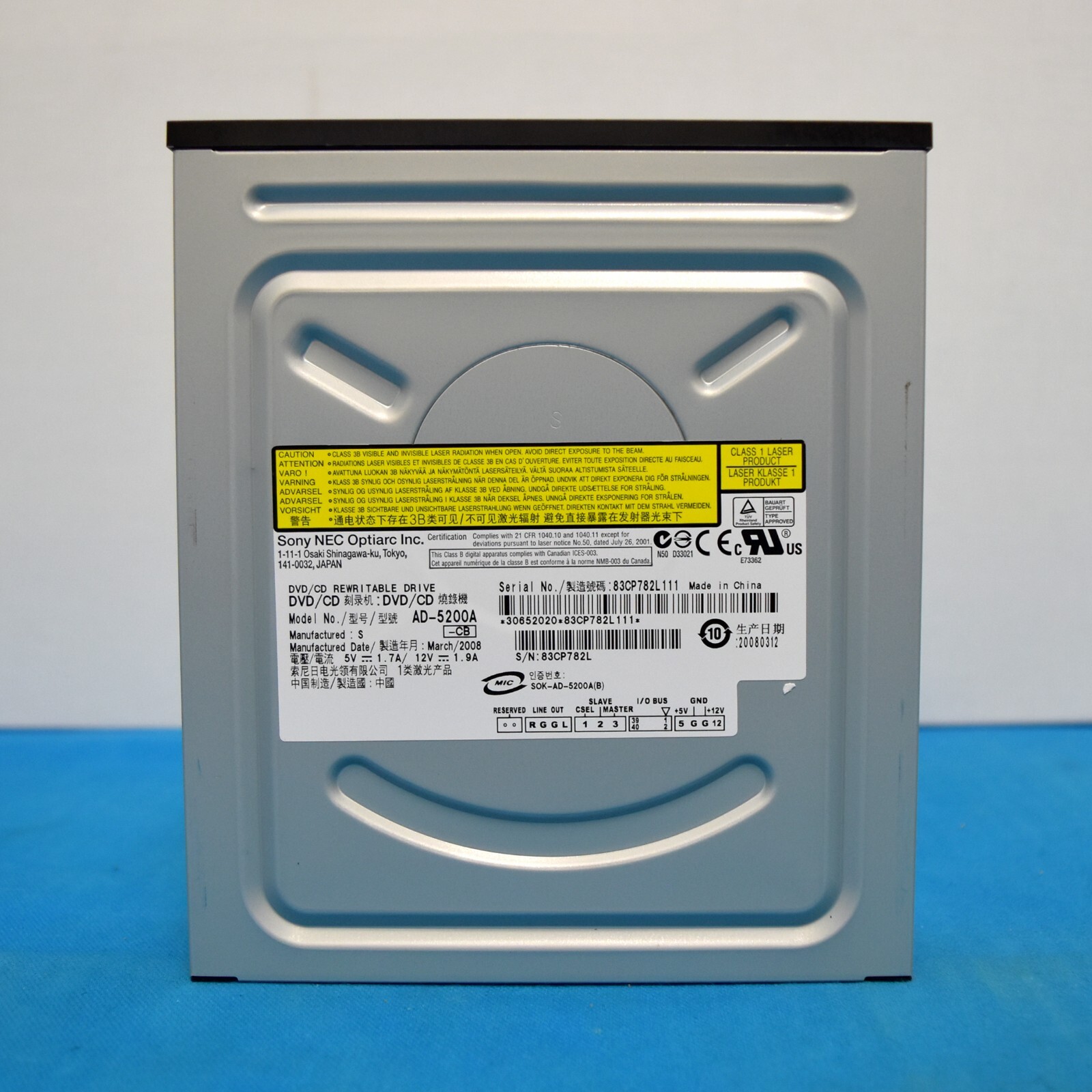 Sony AD-5200A IDE CD/DVD±RW Combo Optical Drive for Plextor PX-DTS700 & More NEW