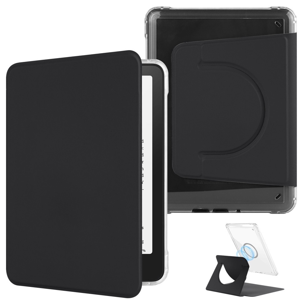 For Amazon Kindle Paperwhite 12th Gen Case Leather Rotating Stand Smart Cover