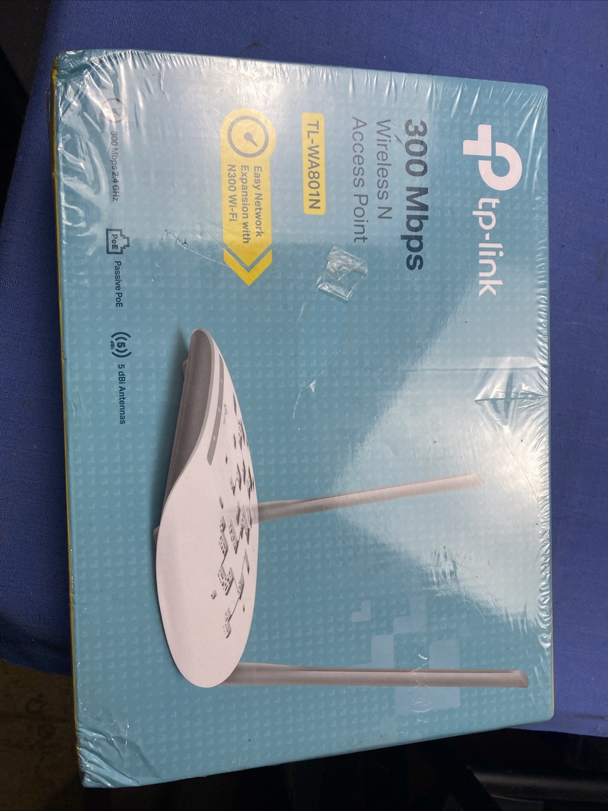 TP-Link Wifi Access Point TL-WA801N White Range Extender Single Brand New Sealed