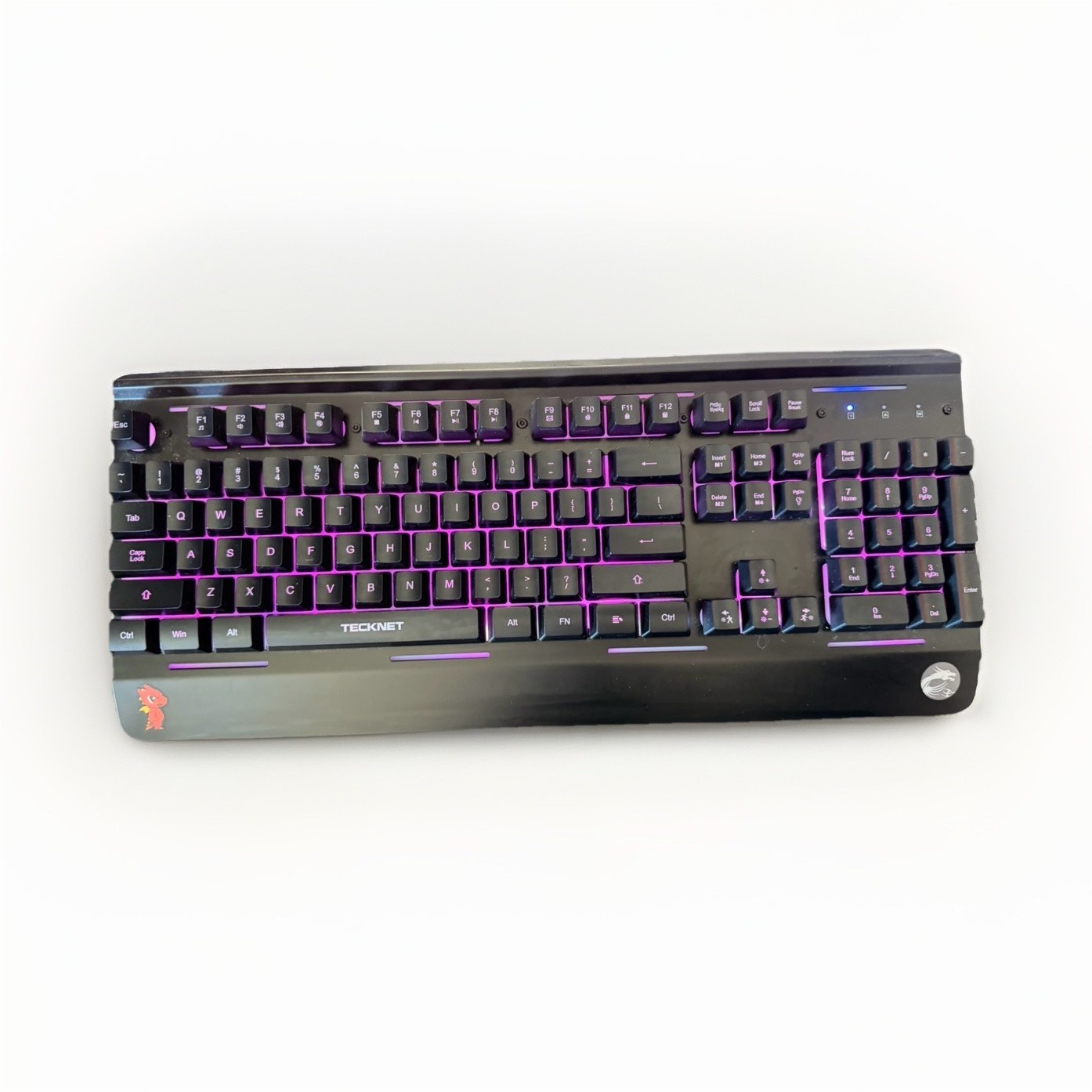 TECKNET Wired Gaming Keyboard TK-KB002 Illuminated Black QWERTY English