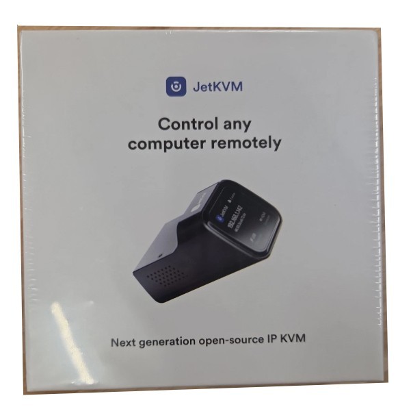 JetKVM Control Any Computer Remotely Next Gen Open Source IP KVM, Black  New