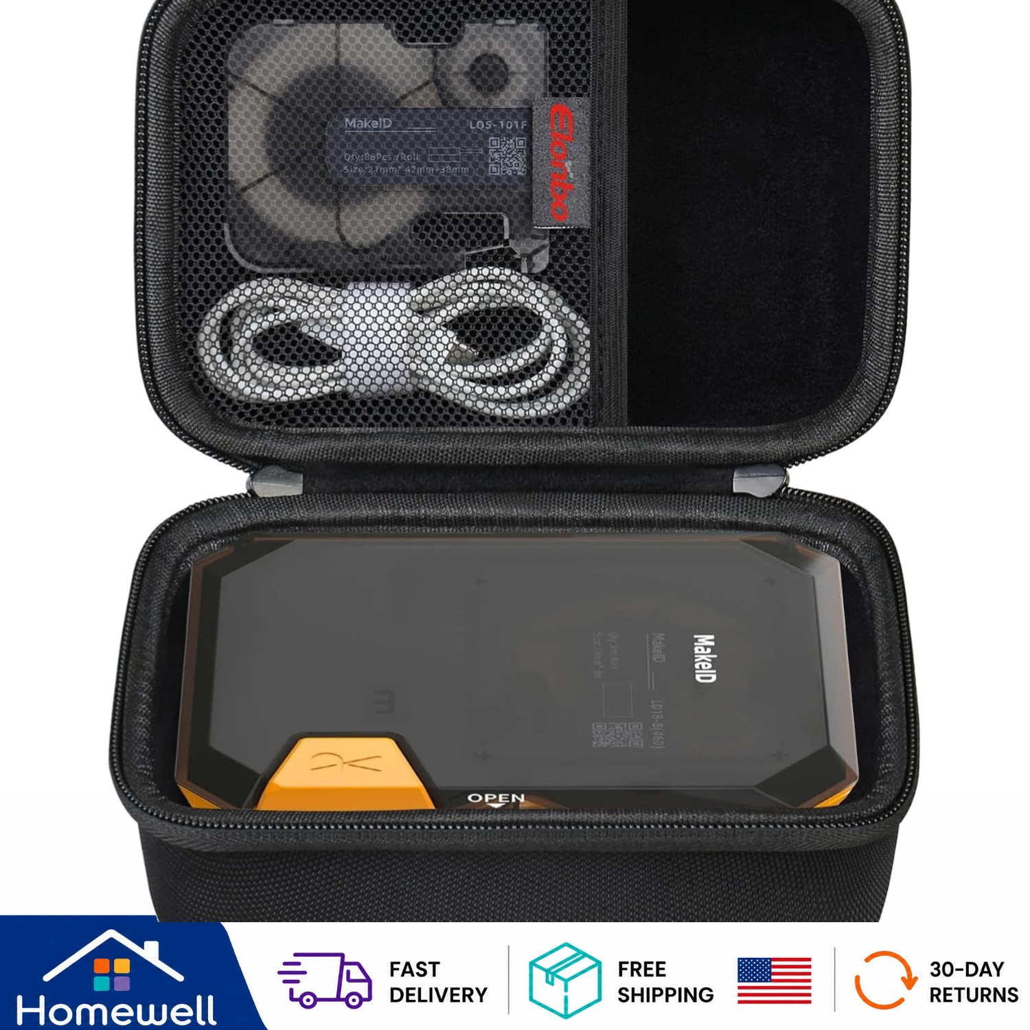 Elegant Makeid P31S/P31 Label Printer Case - Perfect for Everyday Use & Gifts