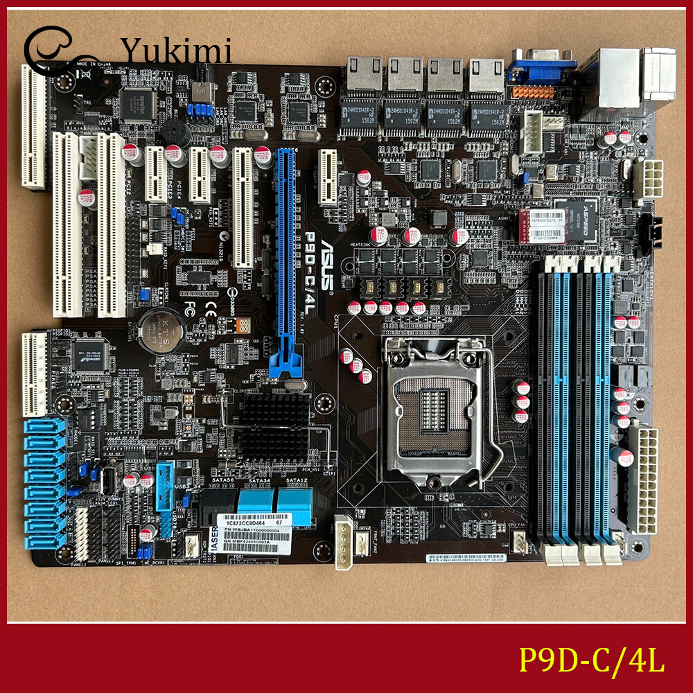 FOR ASUS P9D-C/4L DDR3 VGA Socket 1150 32GB ATX Motherboard Test OK