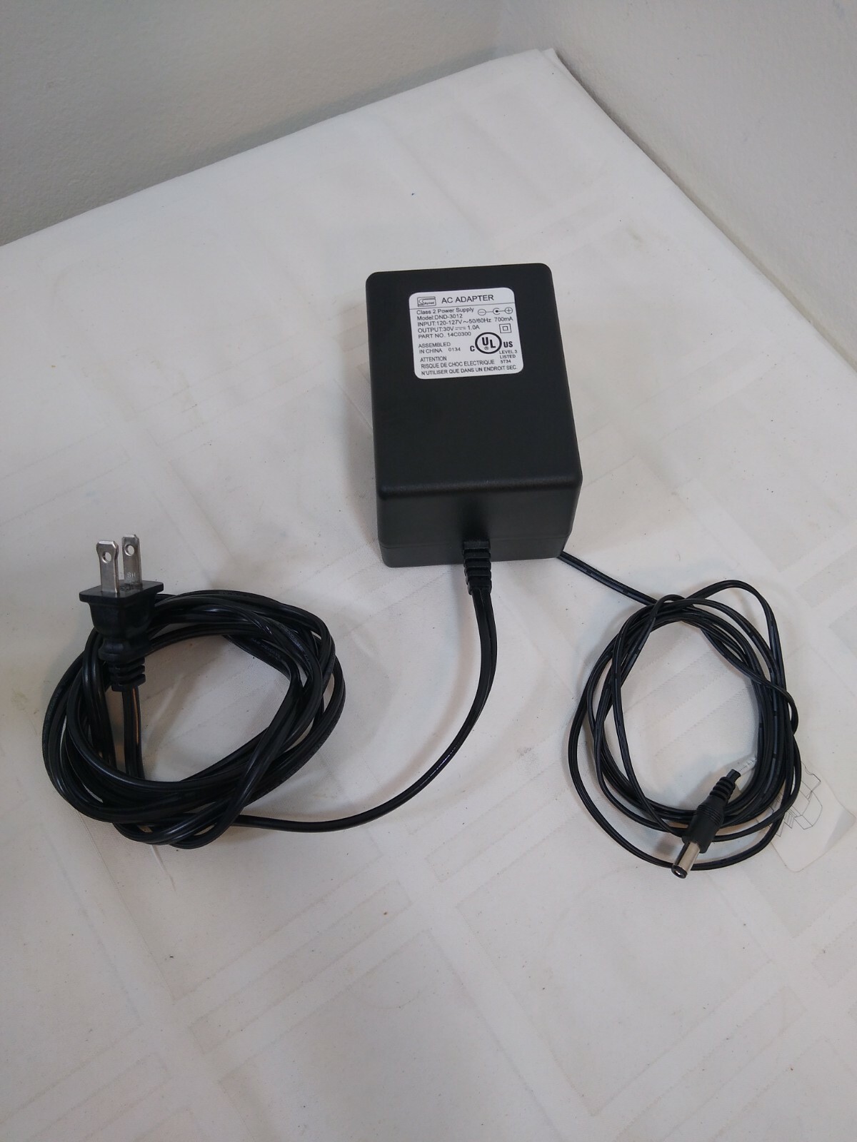 Skynet 30V AC/DC Adapter Power Supply DND-3012 1.0A 14C0300 Lexmark Printer