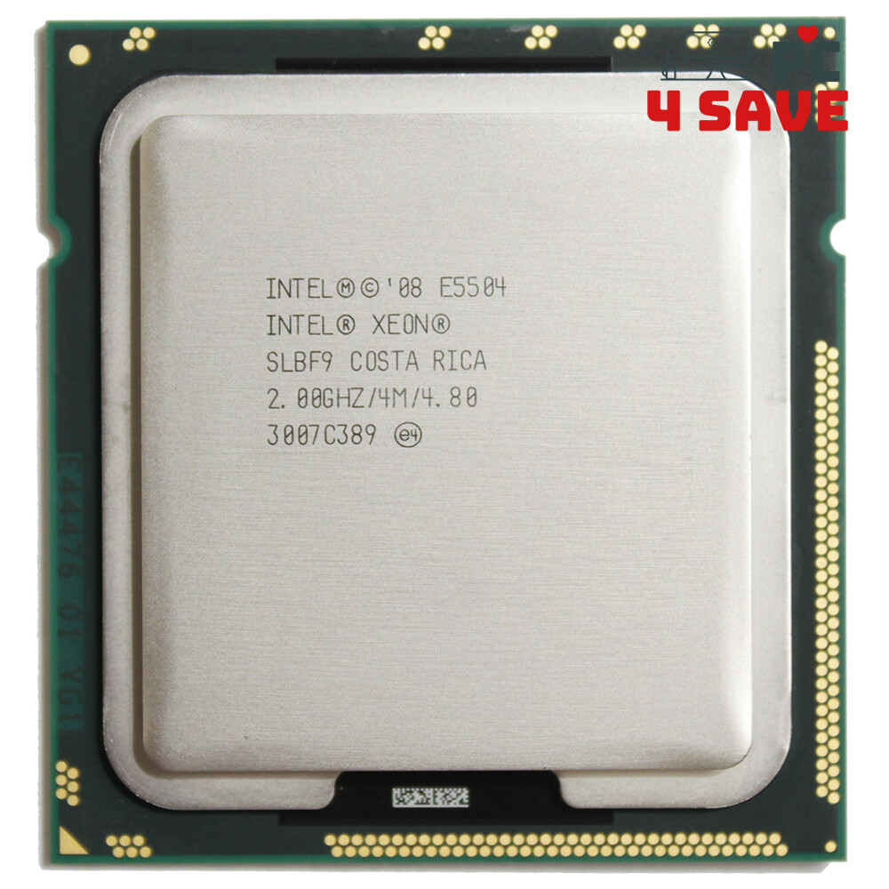 Intel Xeon E5504 SLBF9 2.00GHz 4M Quad Core LGA 1366 Server Processor 80W