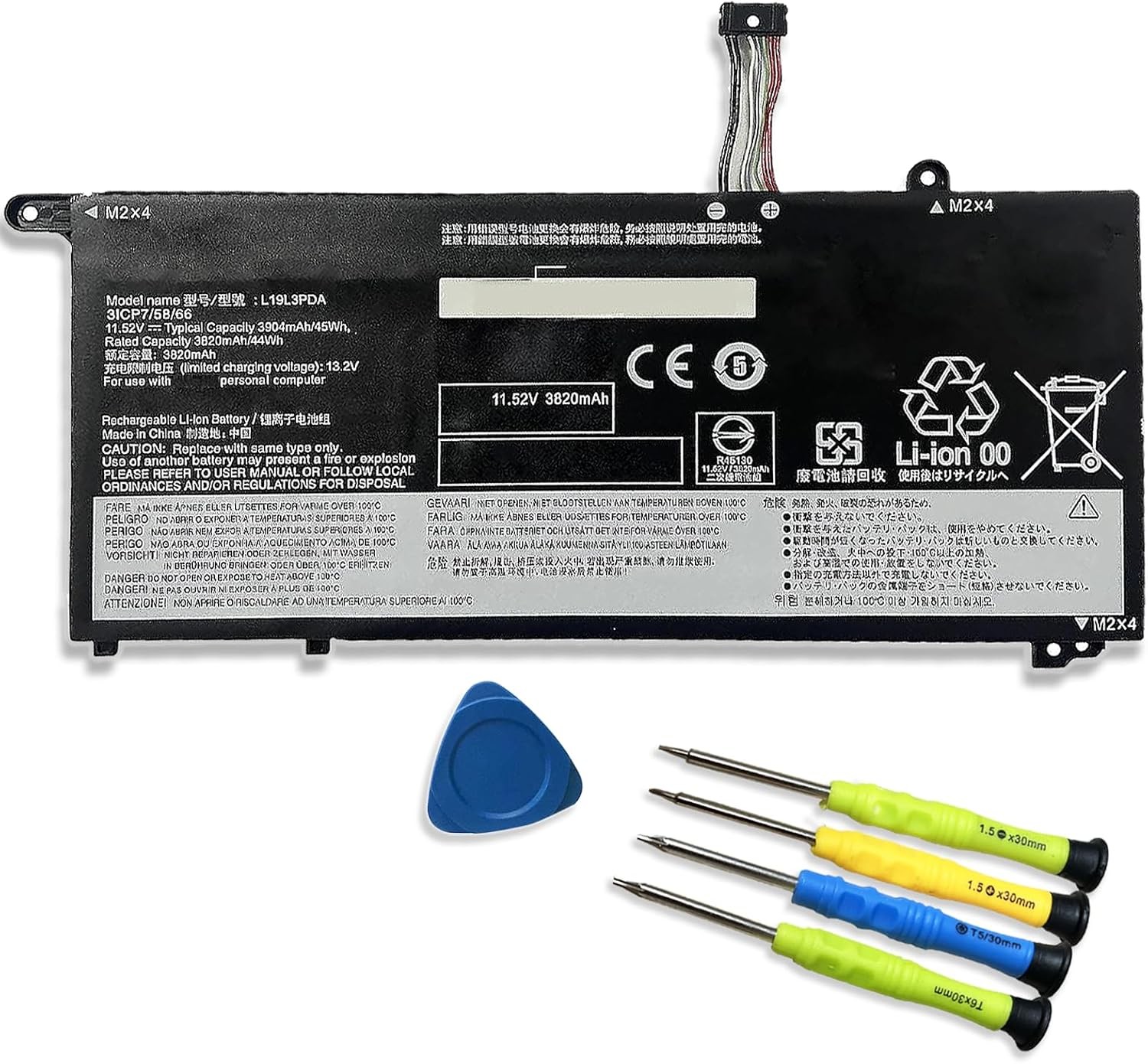 L19L3PDA L19C3PDA L19M3PDA Laptop Battery Replacement for Lenovo ThinkBook 14