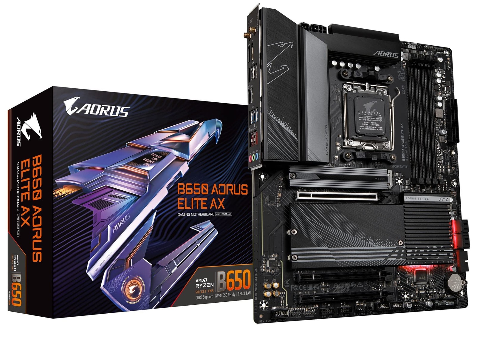 GIGABYTE B650 AORUS ELITE AX AMD AM5 ATX Motherboard DDR5 Ryzen