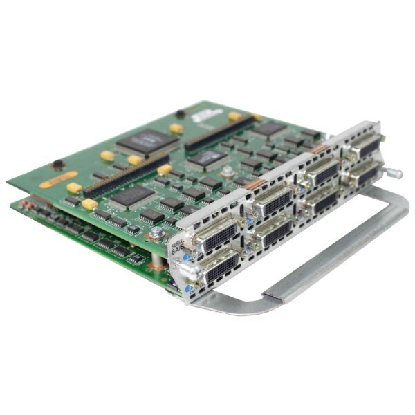  Cisco NM-8A/S 8Port Async/Sync Serial Network Module for 3600 2600 3700 Series 