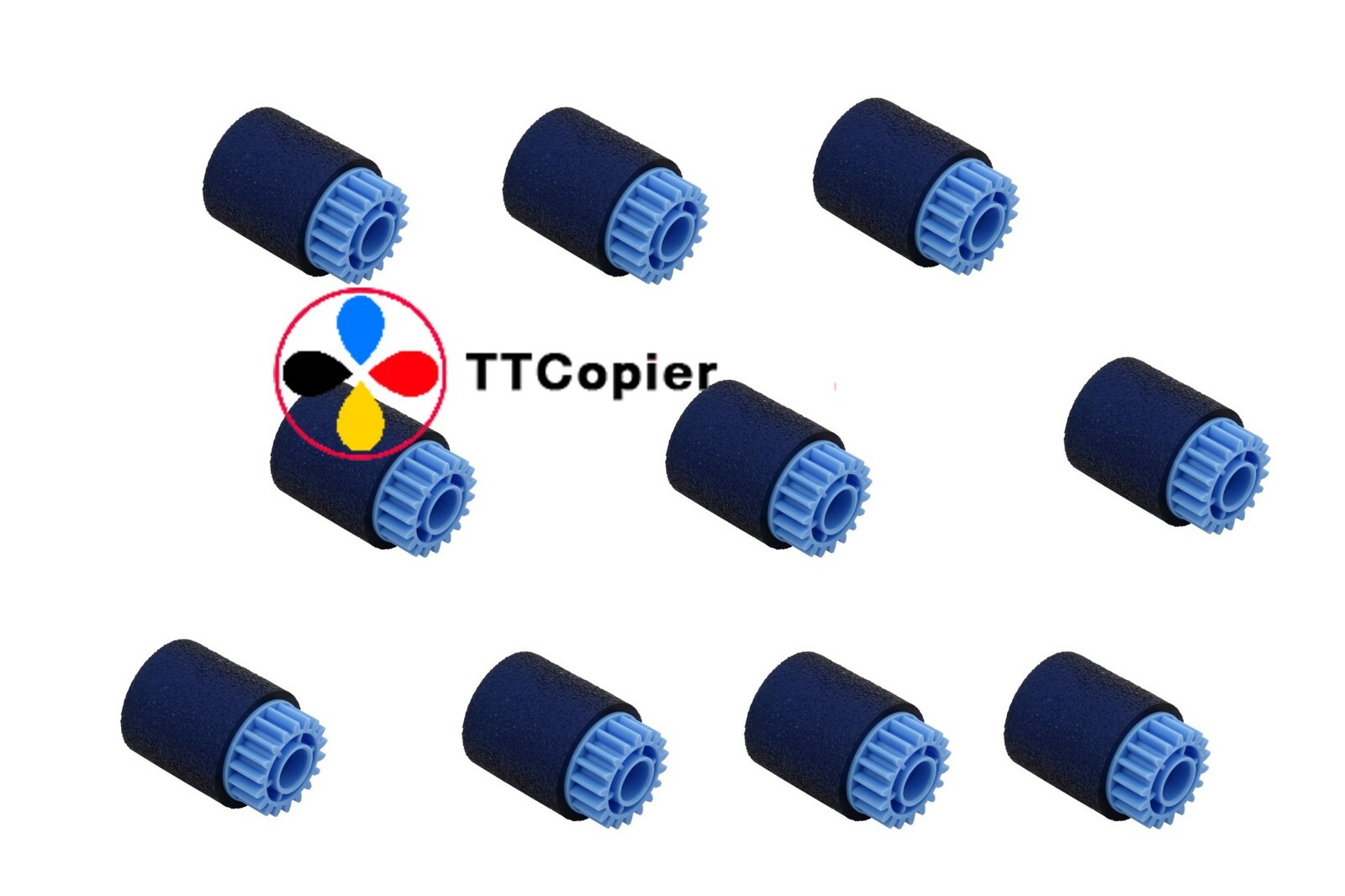 LOTS OF 10 OEM Ricoh AF03-1098 (AF031098) Paper Feed Roller 
