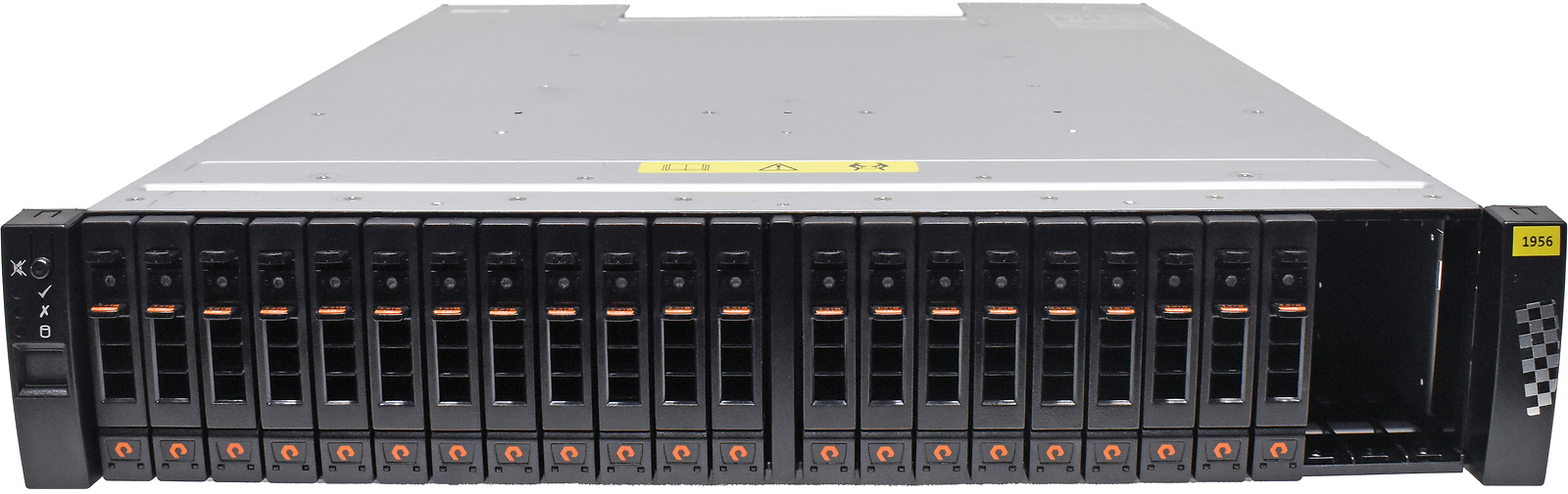 HP XYRATEX Compellent Enclosure EB-2425 1019221-01 2U 2x 12G SAS Controller 24x 