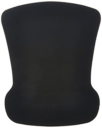 AMAZON BASICS IRREGULAR ERGONOMIC GEL COMPUTER MOUSE PAD WITH WRIST REST -