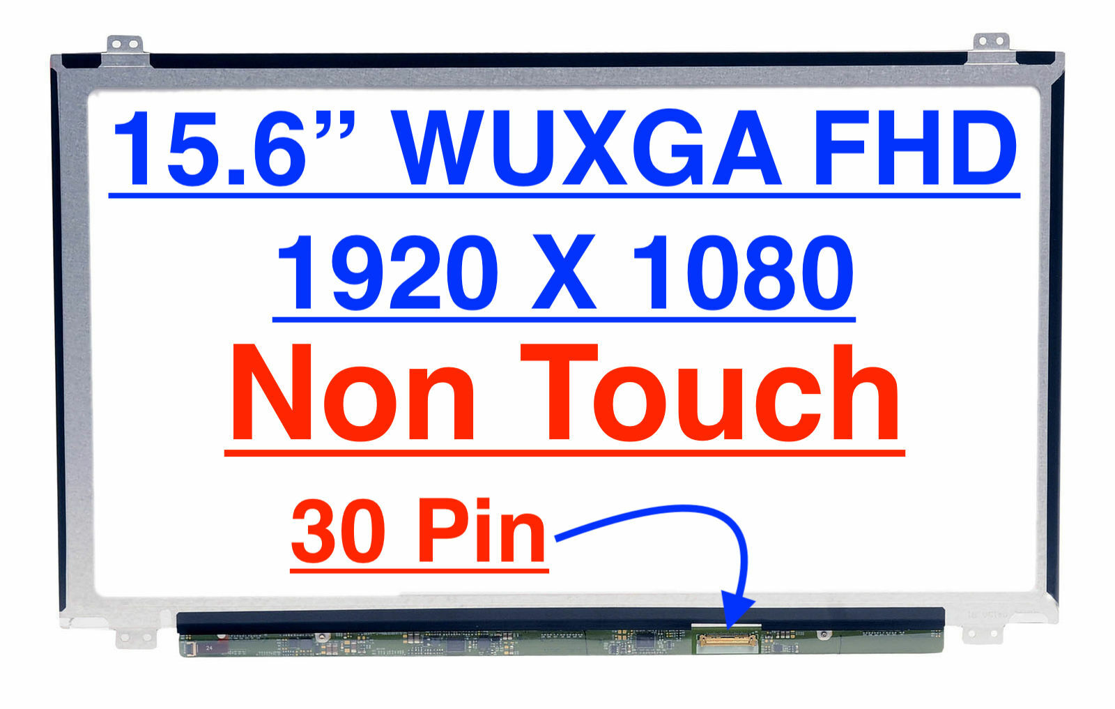 15.6" Full HD slim eDP LED LCD Screen for HB156FH1-301