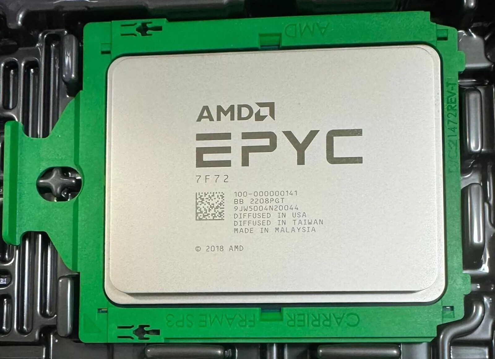 AMD EPYC 7F72 100-000000141 Processors 3.2GHz CPU 24 Cores 192MB SP3 Max 3.7GHz