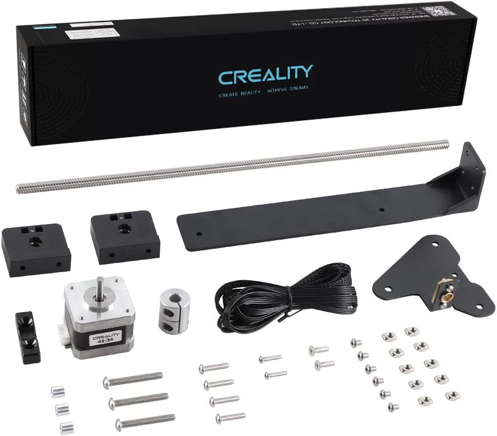 3D Printer Ender 3 Dual Z-Axis Upgrade Kit with Lead Screw, Metal