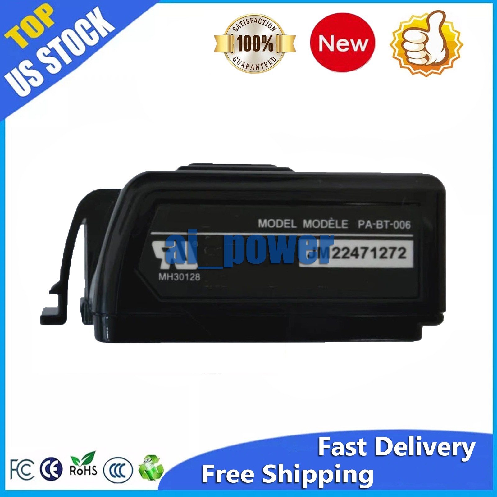 PA-BT-006 New Battery For Brother RuggedJet Mobile Receipt Label Printer RJ4230B