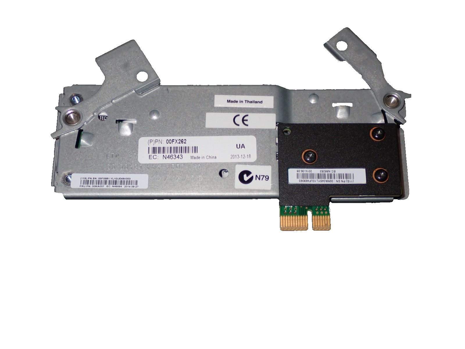 IBM 00MA057 6Gbps PCIe Express (x8) SAS Raid adapter Controller PN: 00FX262