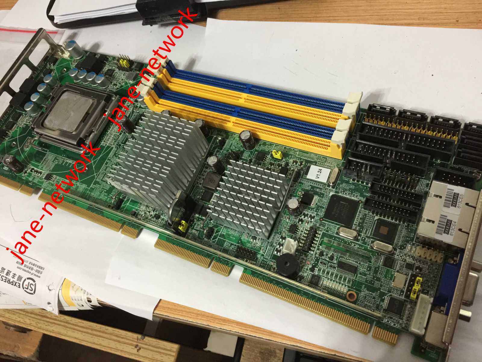 1PCS USED PCE-5124G2 with CPU and memory via DHL or Fedex fast shipping