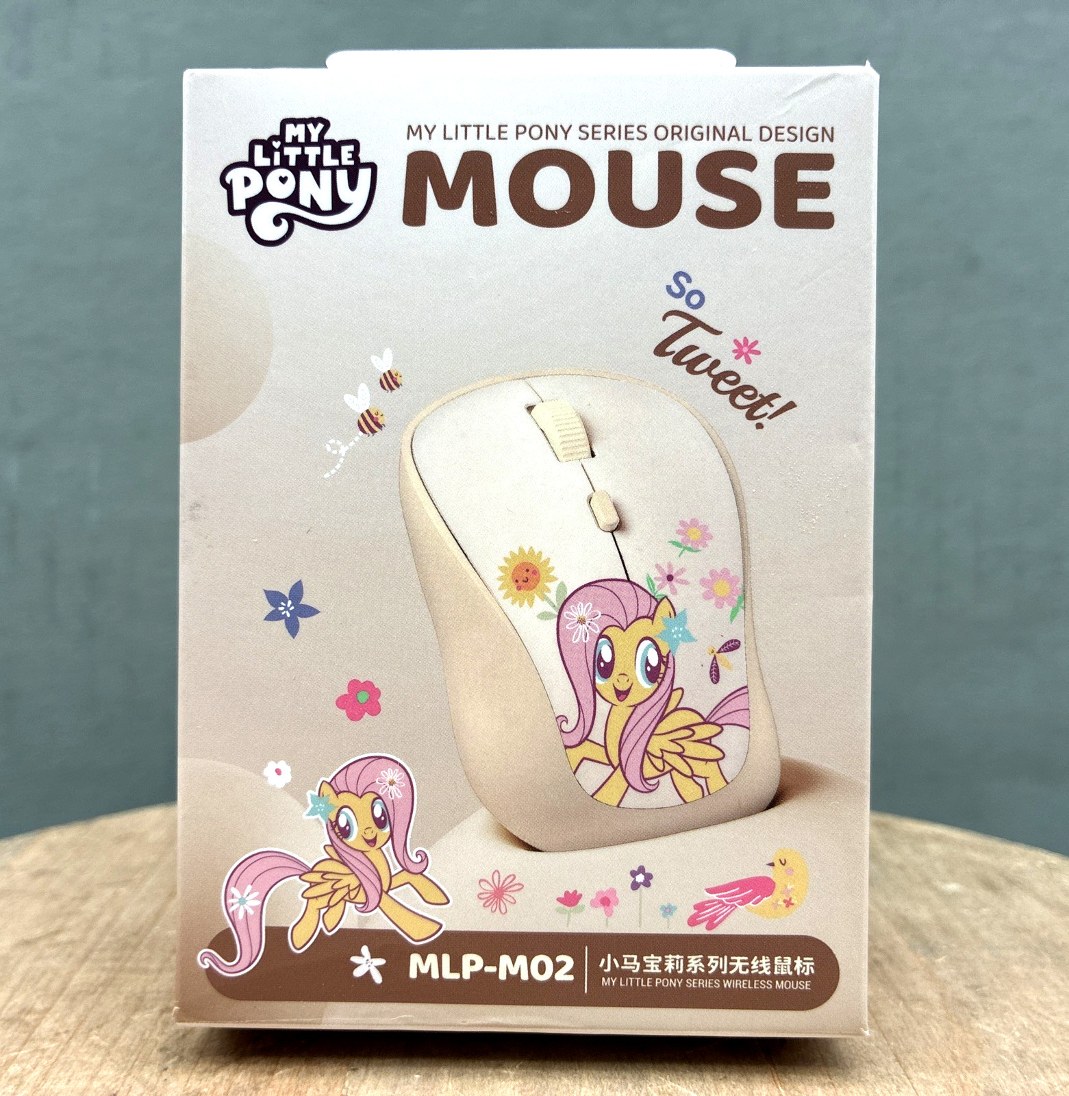 Hasbro My Little Pony Fluttershy MLP-M02 Rechargeable Wireless Mouse – 2.4G