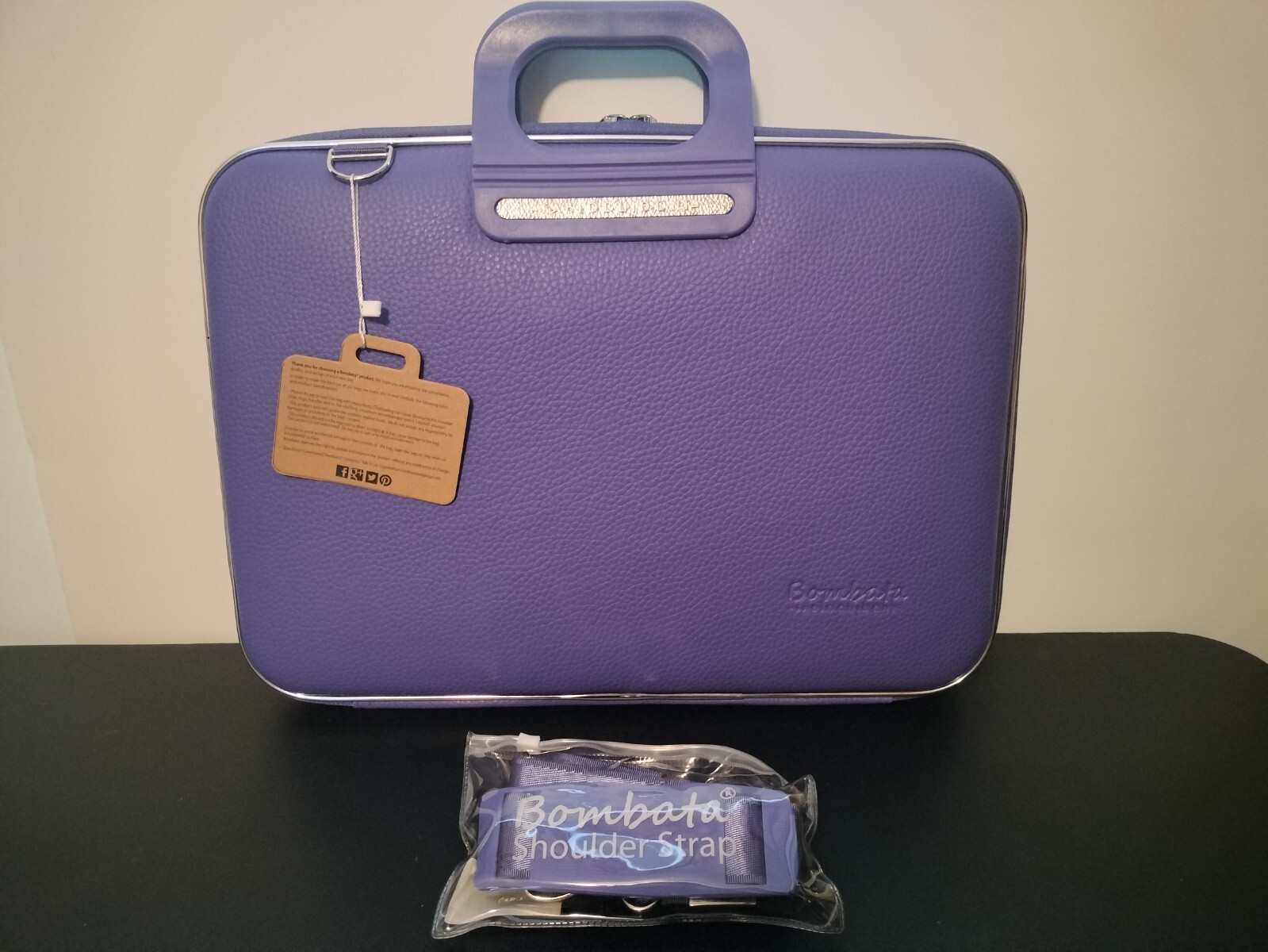 Bombata Violet 15" Classic Briefcase