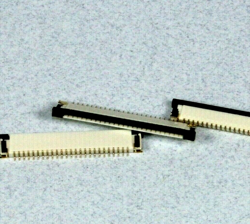 25pcs - FFC FPC 25 Pin,  0.5mm Pitch Ribbon Flat Connector Socket, Ships from US