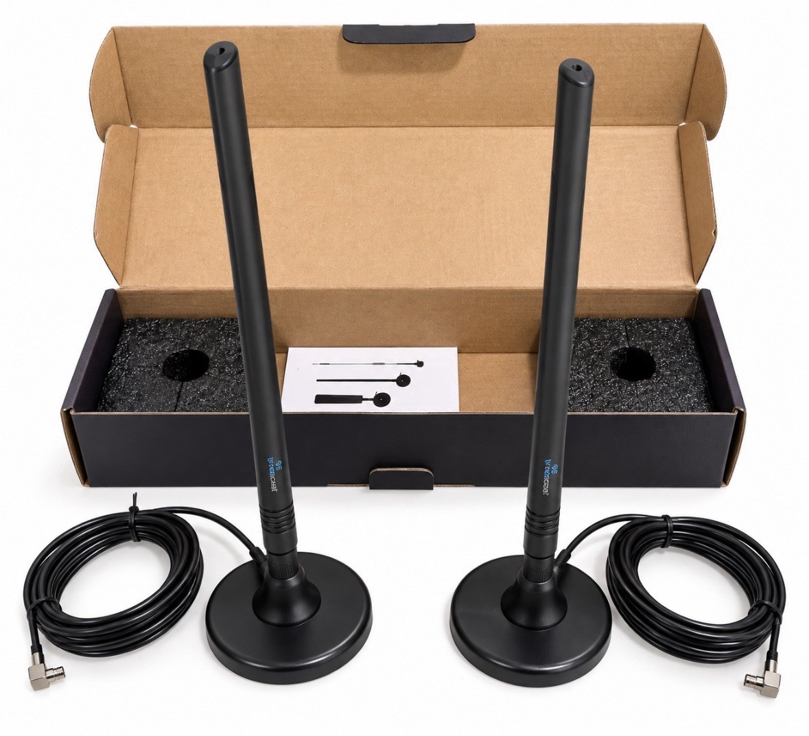 Proxicast PB-1003 Pro-Grade Wireless 4G/5G Magnetic Mount Antenna, Black